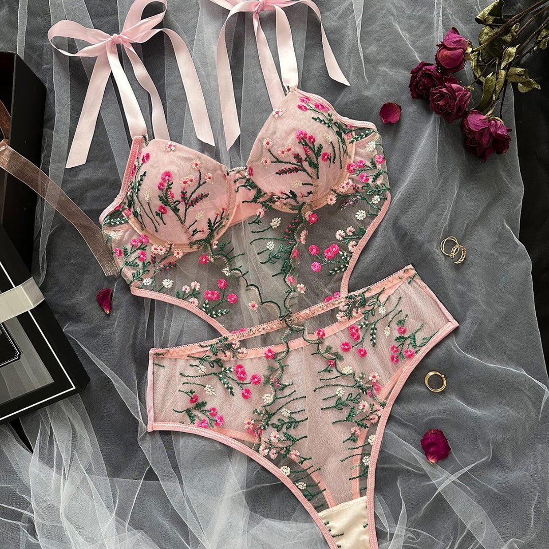 Sheer Embroidery Sculpting Collection