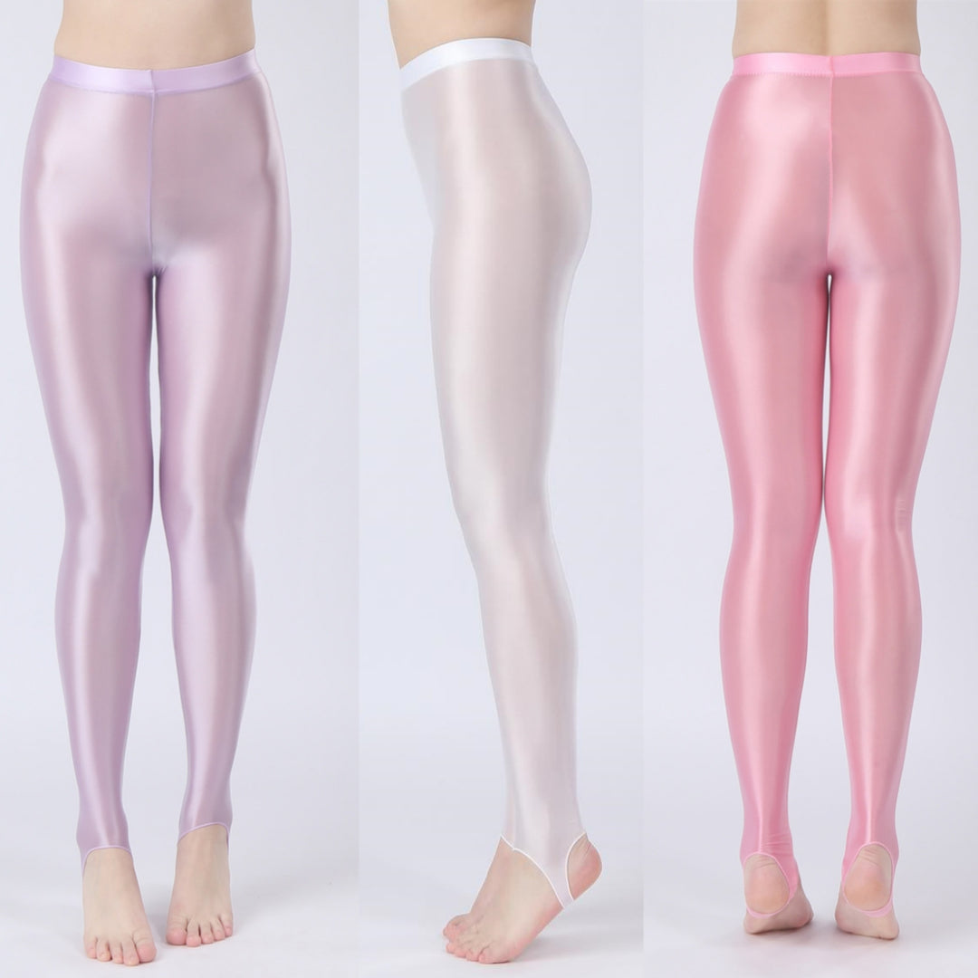 Glossy Shine High Waist Leggings