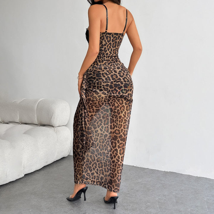 Lace Corset Maxi Dress
