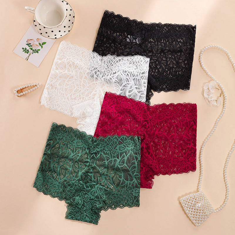 Sexy Lace High-Waisted Panties