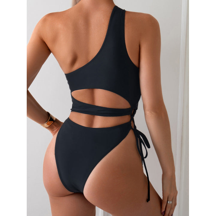 Astra Cutout One Shoulder Swimsuit