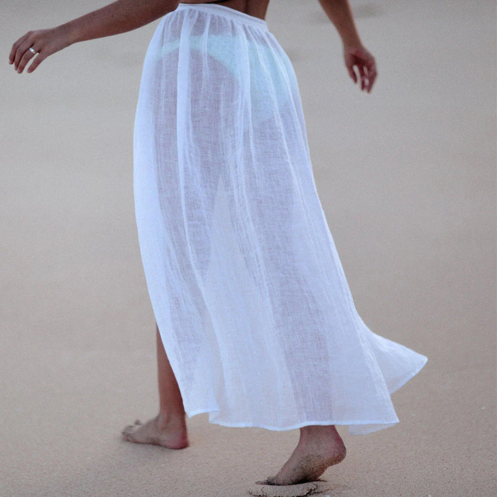 Luxe Side Tie Wrap Skirt