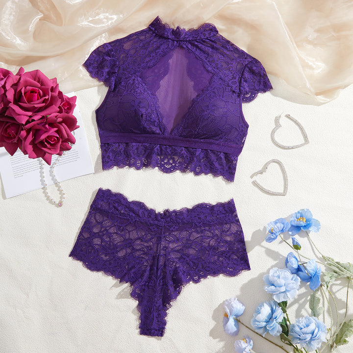 Lace Chic Two Piece Lingerie Set