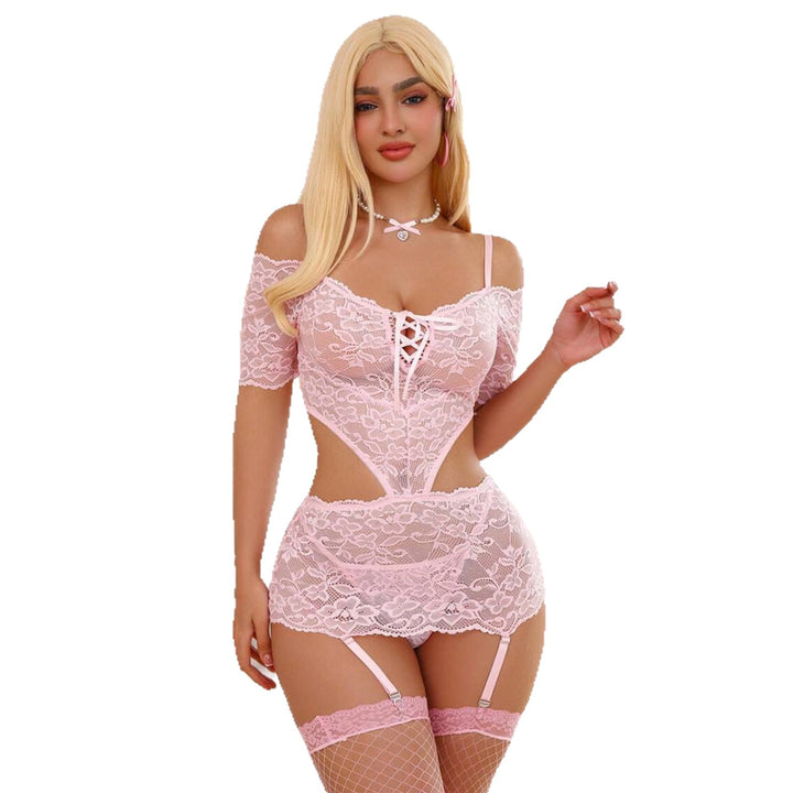 Lace Temptation Mini Dress