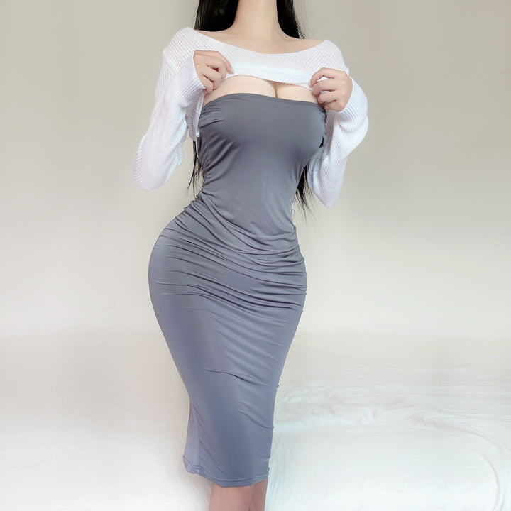Eclipse Open Back Maxi Dress