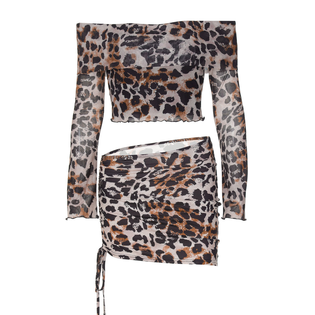Leopard Seduction Two Piece Set