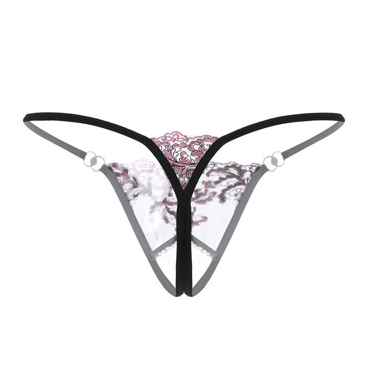Open Crotch Pendant Thong