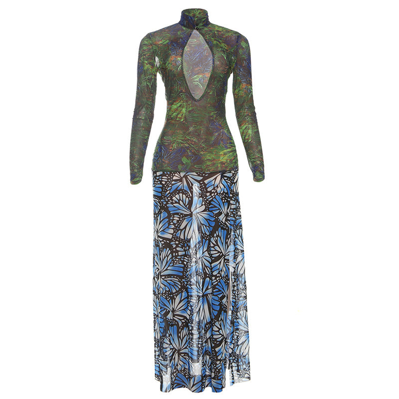 Sheer Bloom Temptation Dress