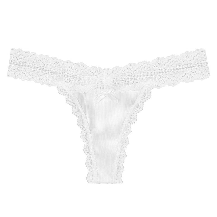 Lace Bow Temptation Panties