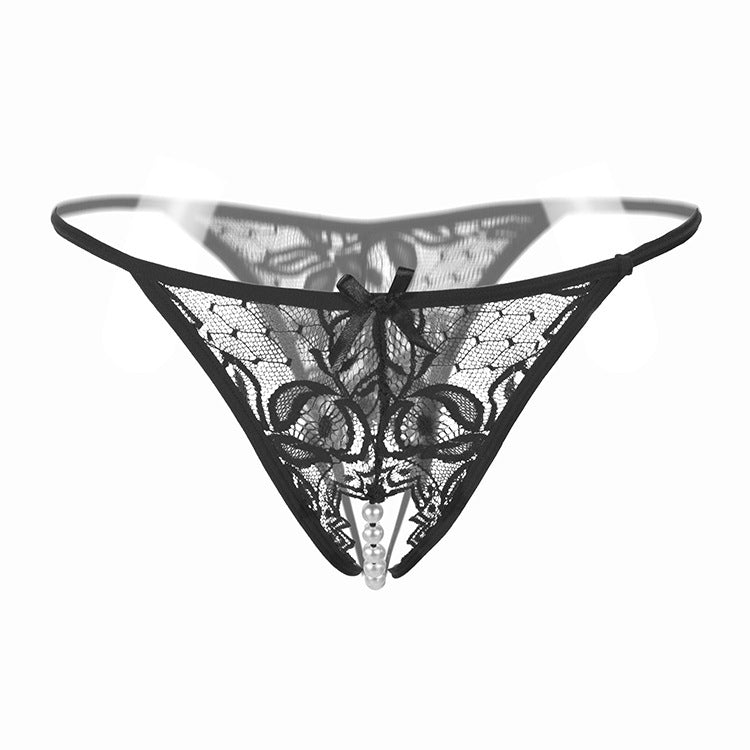 Pearl Tease Sheer Thong