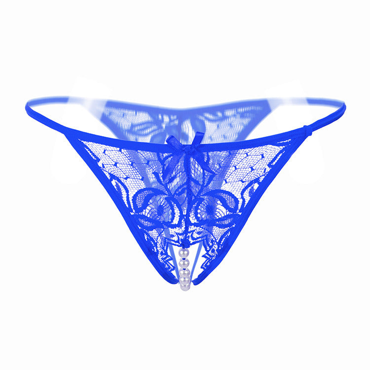 Pearl Tease Sheer Thong