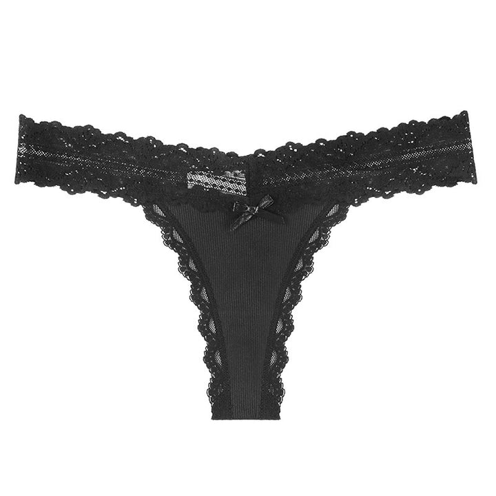 Lace Bow Temptation Panties