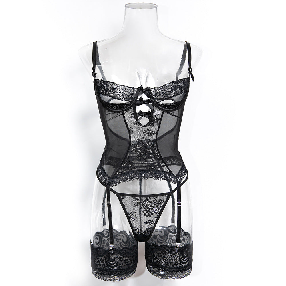 Ethereal Lace Lingerie Set
