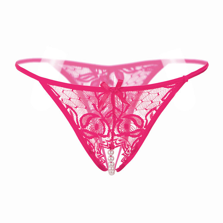 Pearl Tease Sheer Thong