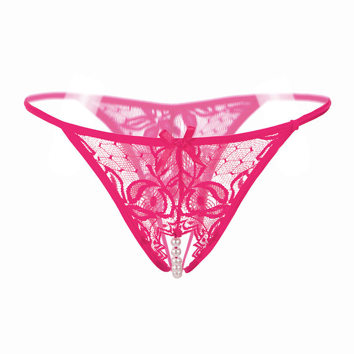 Pearl Tease Sheer Thong