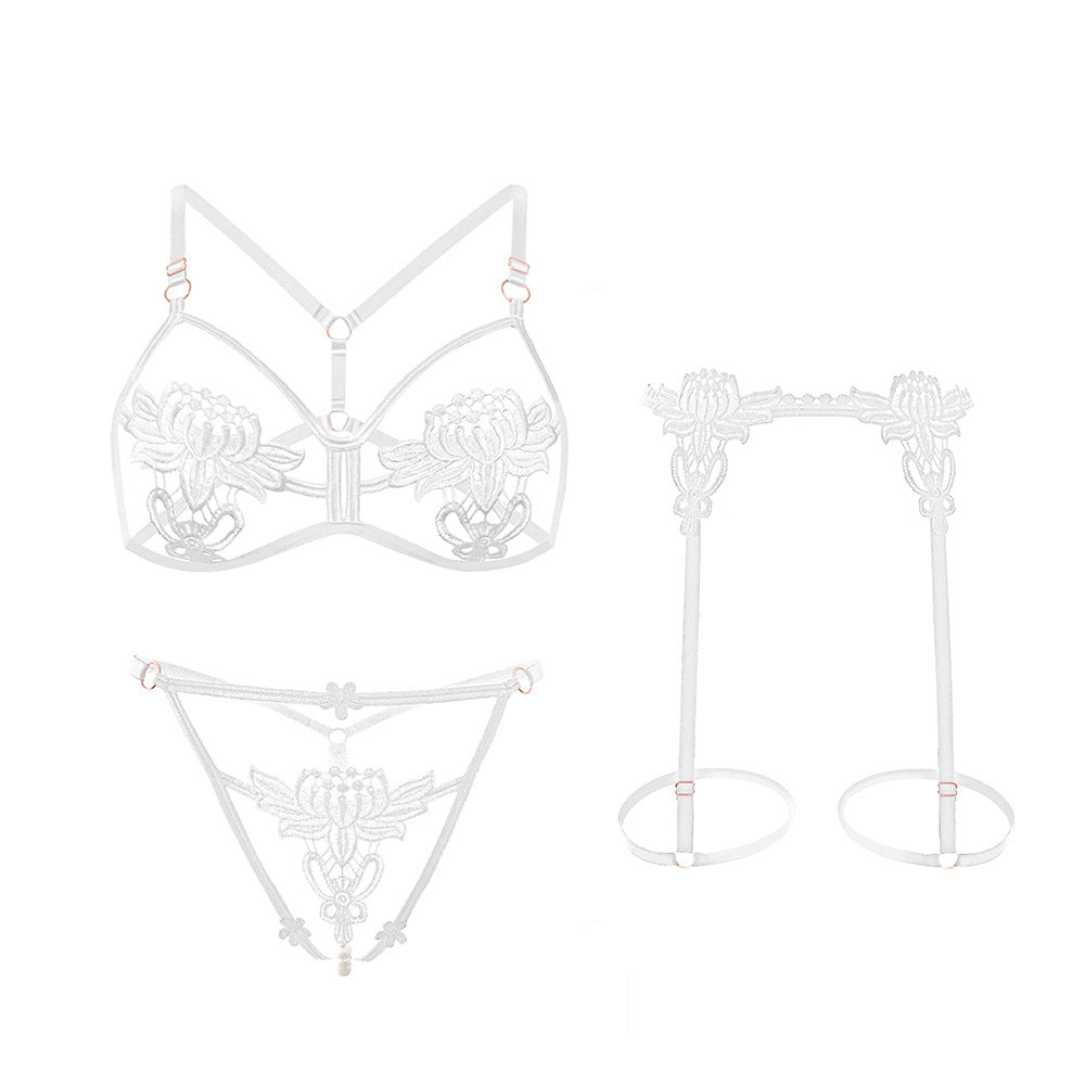Lotus Lace Seduction Harness Set