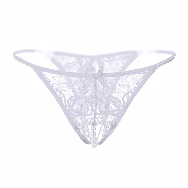 Pearl Tease Sheer Thong