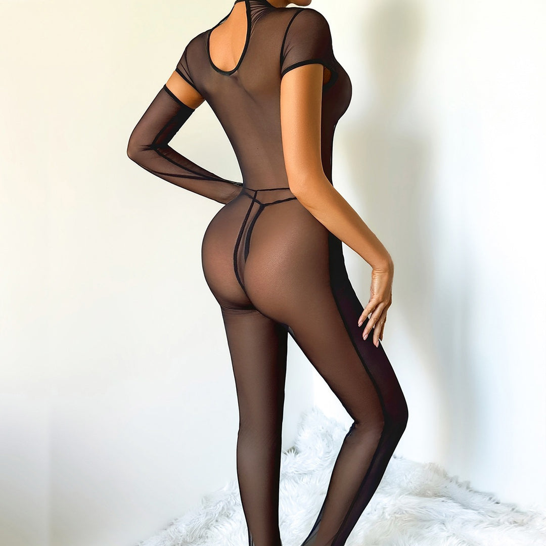 Midnight Cutout Catsuit