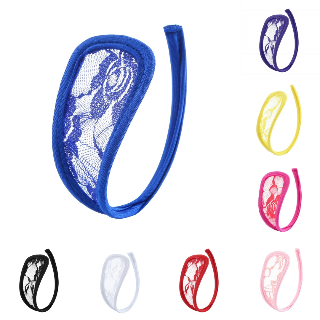 Sheer Lace C-String Thong