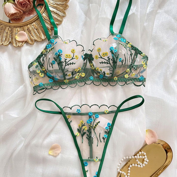 Sheer Embroidery Sculpting Collection