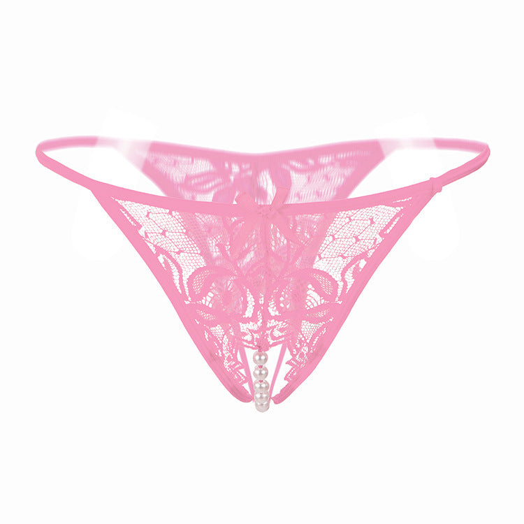 Pearl Tease Sheer Thong