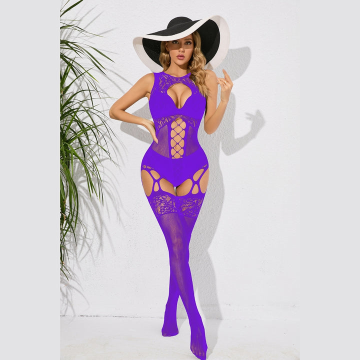 Hollow Lace Bodystocking Lingerie