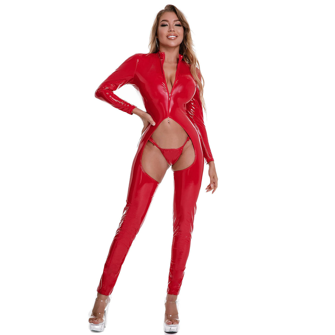Liquid Gloss Couture Jumpsuit