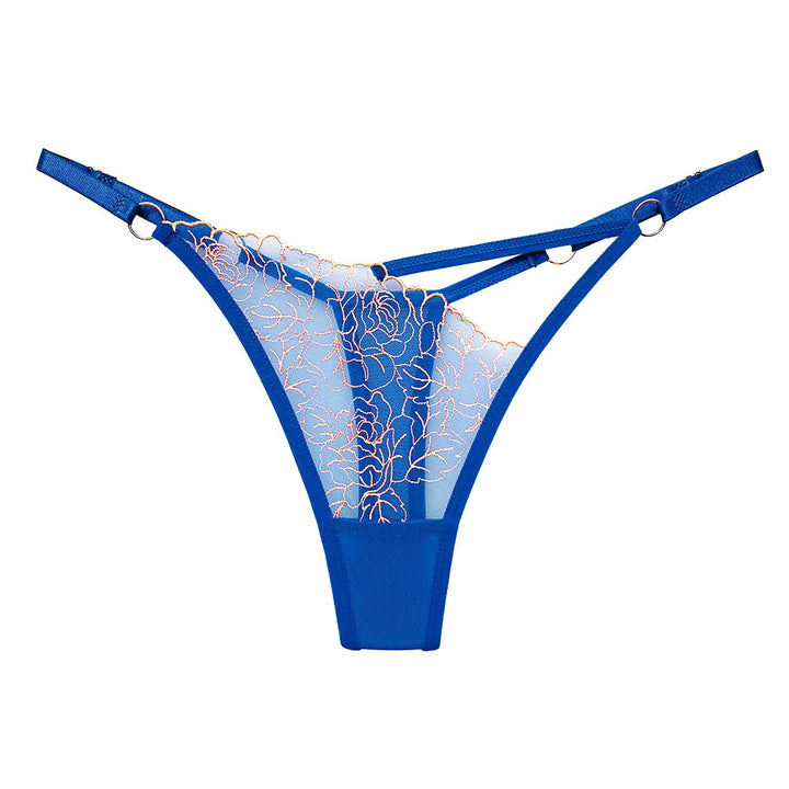 Lace V Thong Sexy Cutout Adjustable Lingerie