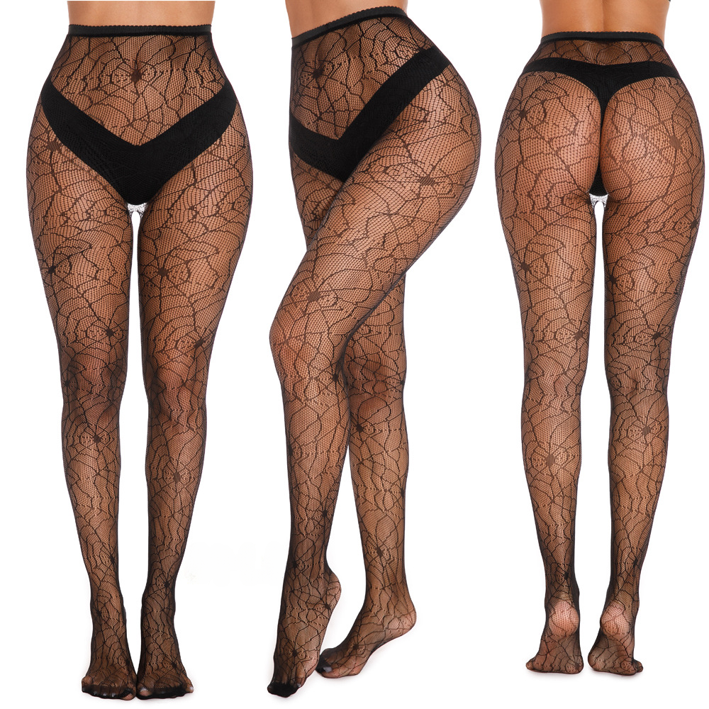 Lace Hollow Out Sheer Pantyhose