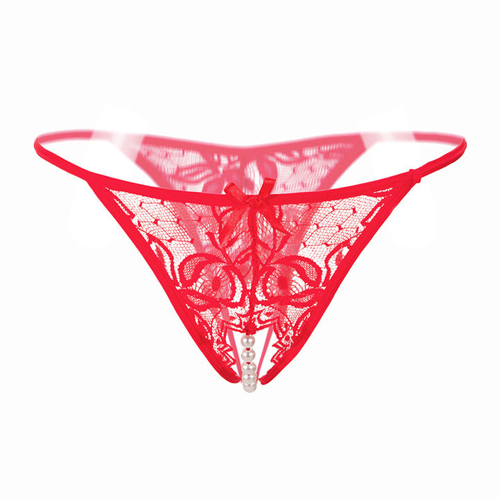Pearl Tease Sheer Thong