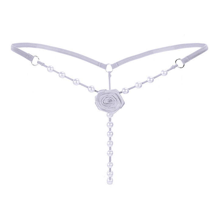 Rose Pearl Thong