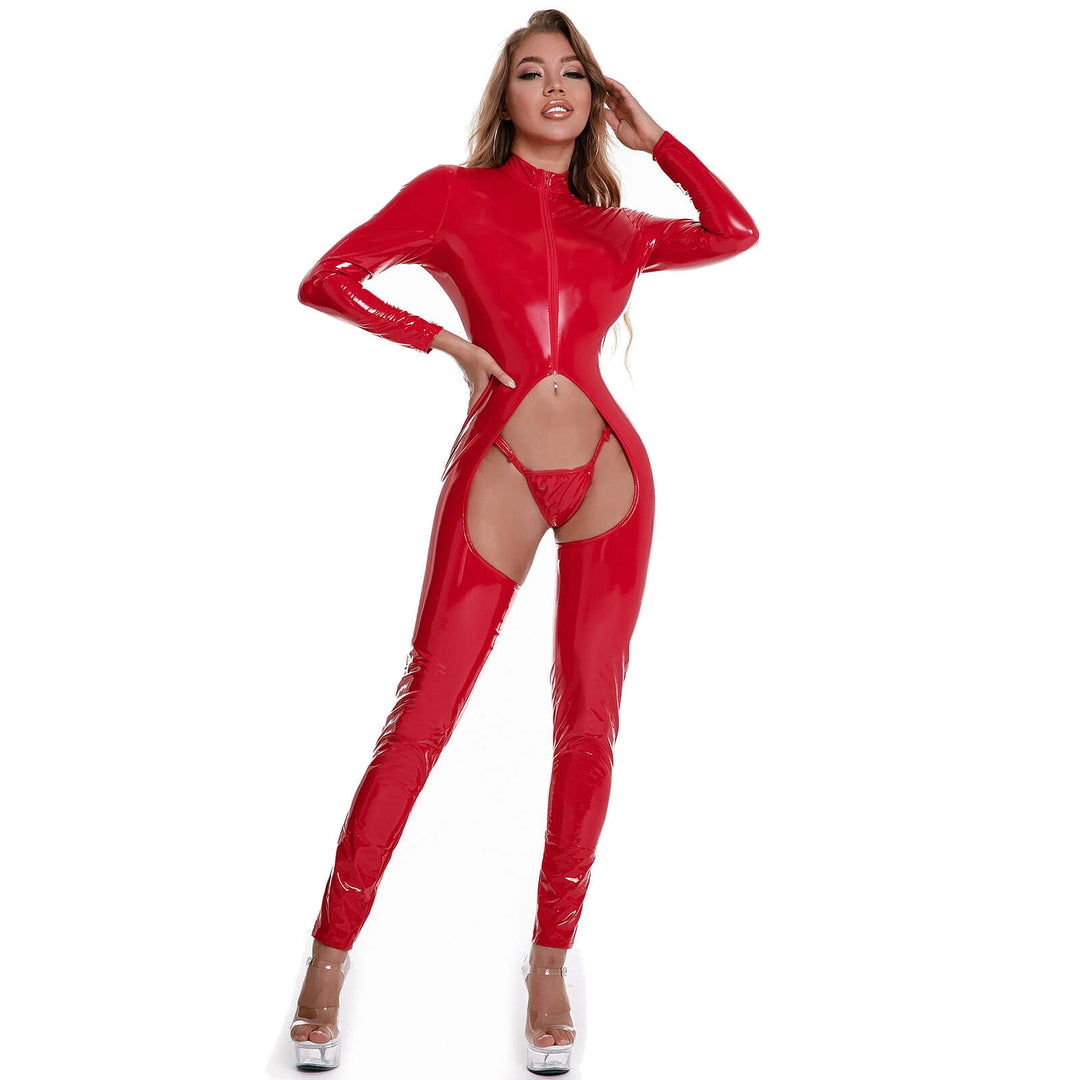 Liquid Gloss Couture Jumpsuit