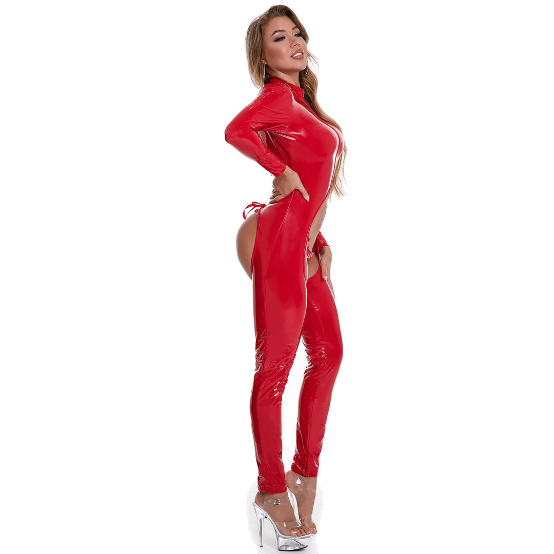 Liquid Gloss Couture Jumpsuit