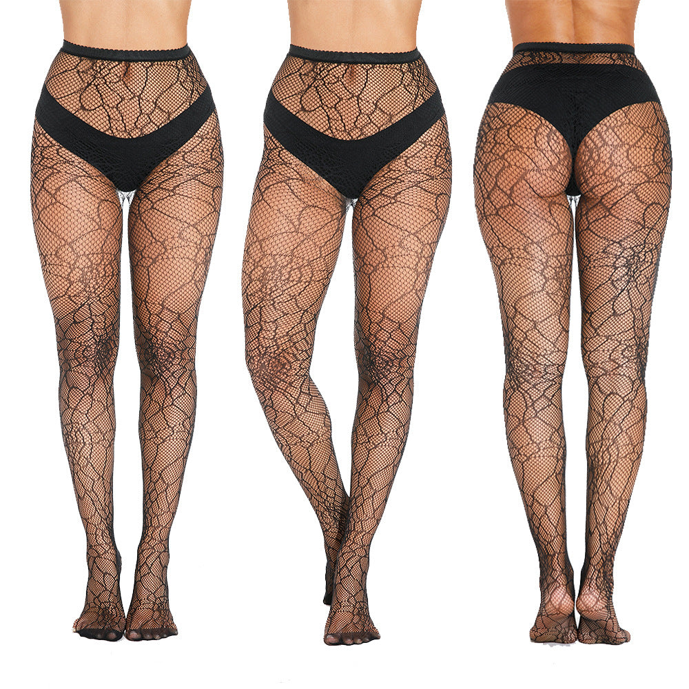 Lace Hollow Out Sheer Pantyhose