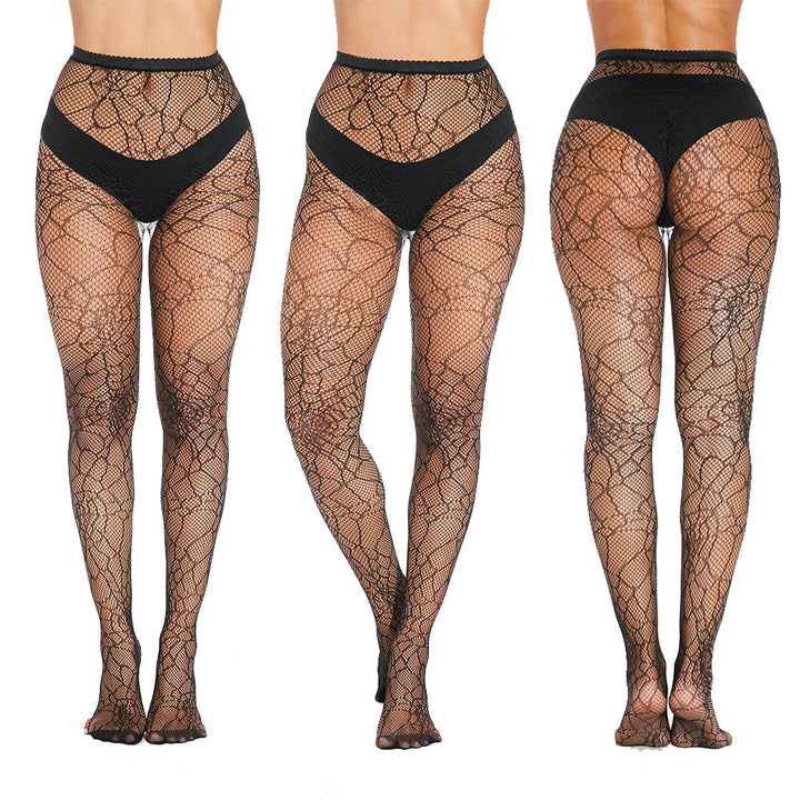 Lace Hollow Out Sheer Pantyhose