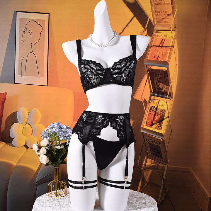 Satin Lace Reverie Set
