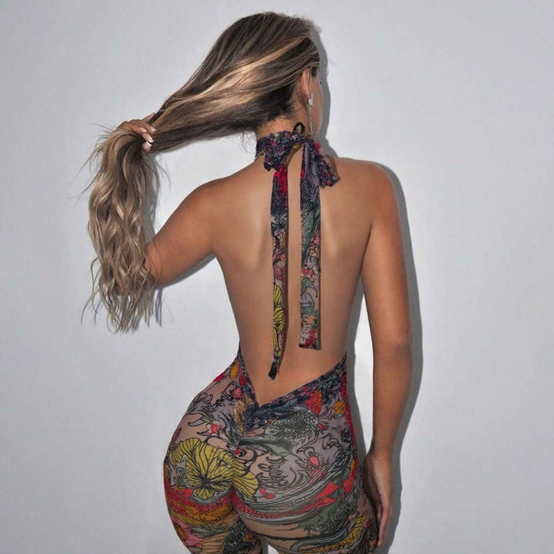 Halter Curve Sculpting Bodysuit