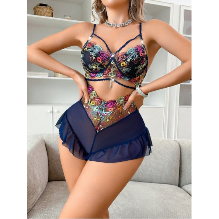 Whisper Lace Mesh Bodysuit