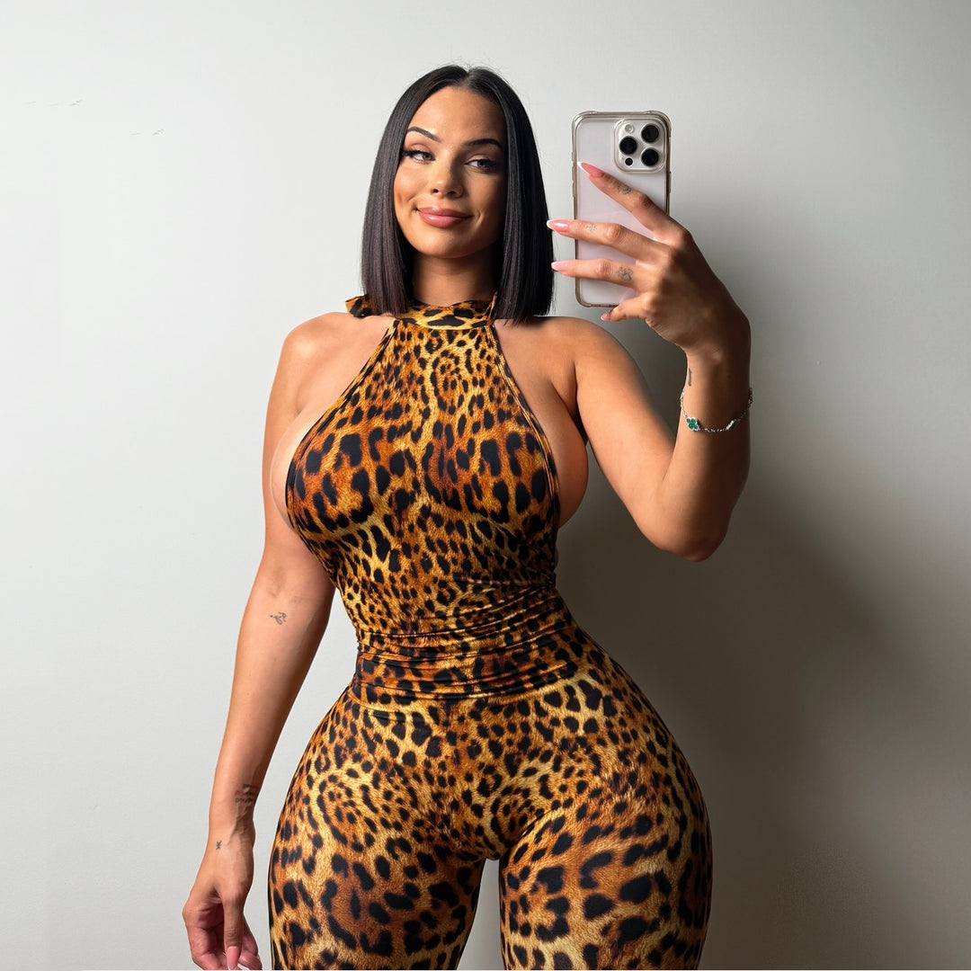 Halter Curve Sculpting Bodysuit