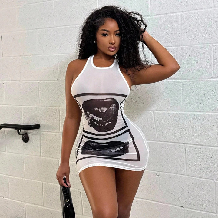 Ethereal Muse Mini Dress