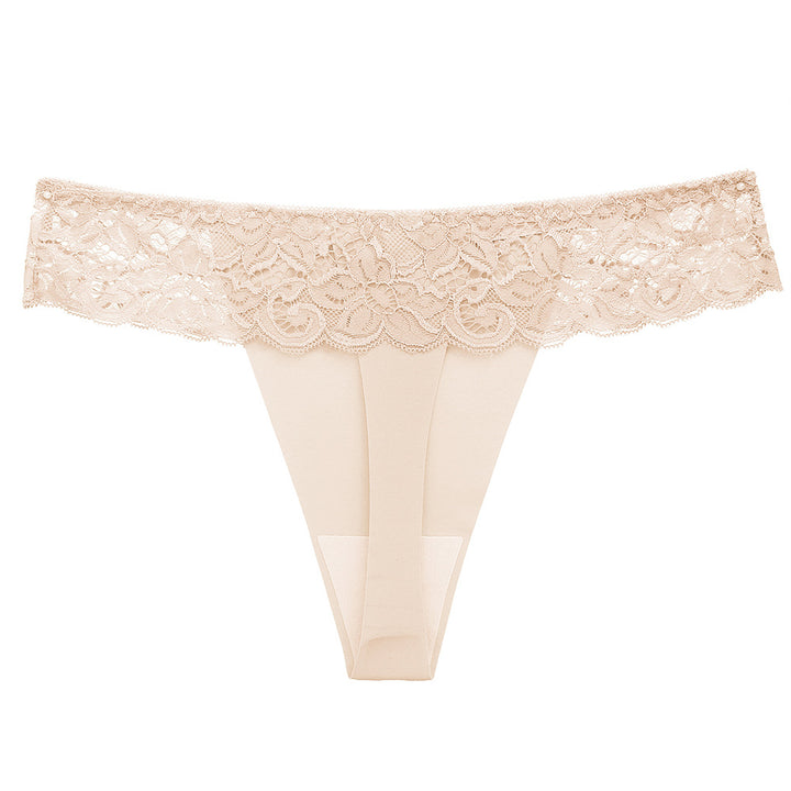 Delicate Lace Seamless Thong