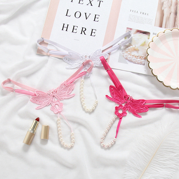 Butterfly Pearl Thong
