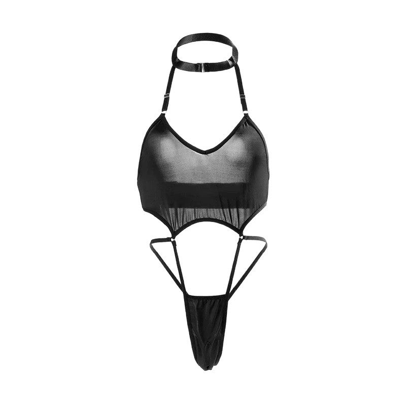 After Dark Temptation Halter Bodysuit