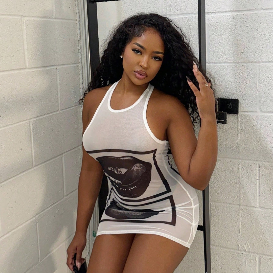 Ethereal Muse Mini Dress