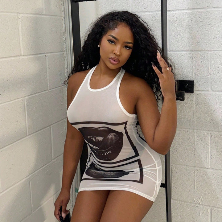 Ethereal Muse Mini Dress