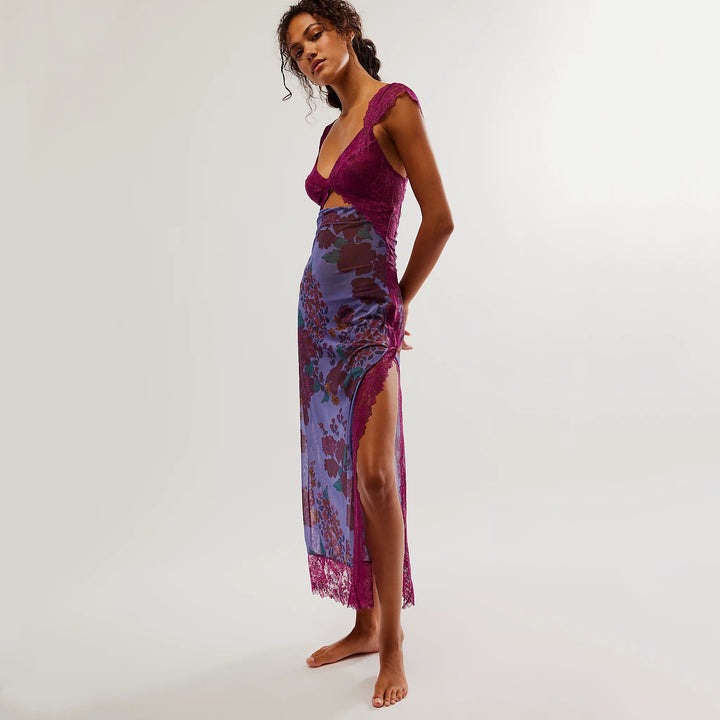 Eclipse Lace Fusion Maxi Dress