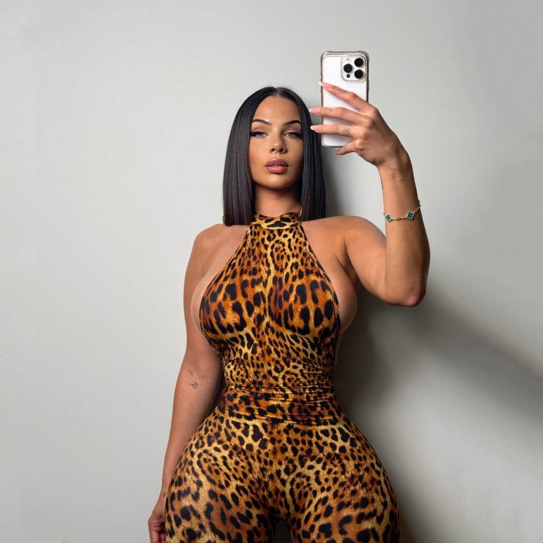 Halter Curve Sculpting Bodysuit