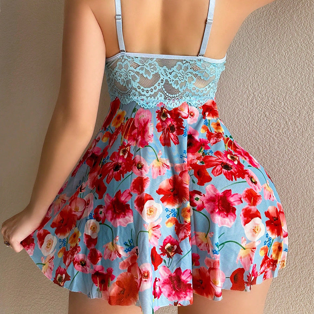 Floral Lace Nightdress