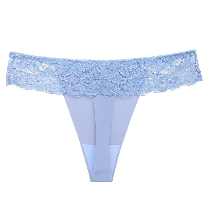 Delicate Lace Seamless Thong