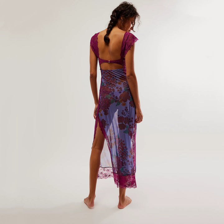 Eclipse Lace Fusion Maxi Dress